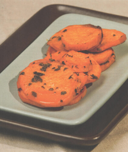 Try these herb-roasted sweetpotatoes as a side this Thanksgiving